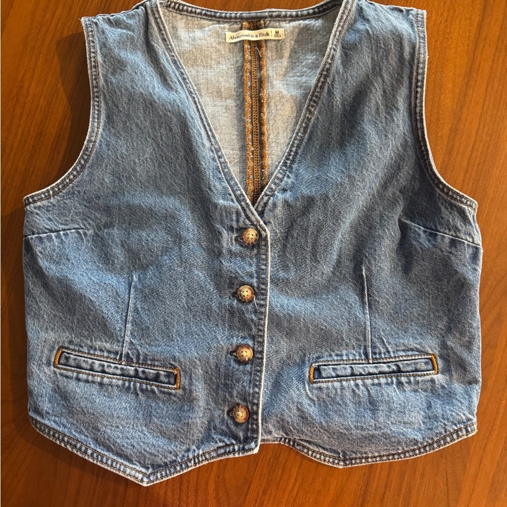 Abercrombie Mara Denim Vest